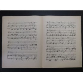 FAURÉ Gabriel Clair de Lune Chant Piano ca1888