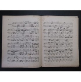 SAINT LÉON A. Potpourri No 1 Saltarello Piano XIXe