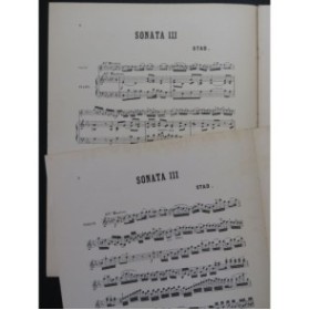 STAD Franz Sonate No 3 Violon Piano