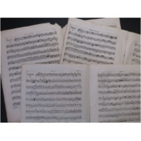 ROESER Valentin Six Sonates op 1 pour 2 Violons Violoncelle ca1762
