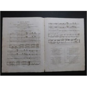 VIMEUX Joseph Le Petit Suisse Chant Piano ca1830