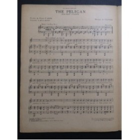 CLAPSON The Pelican Chant Piano 1912