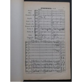 HAYDN Joseph Symphonie No 99 Es dur Orchestre ca1855