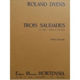 DYENS Roland Saudade No 2 Guitare