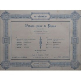 STRAUSS Johann Le Bon Goût Piano ca1840