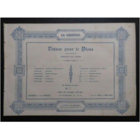 STRAUSS Johann Le Bon Goût Piano ca1840