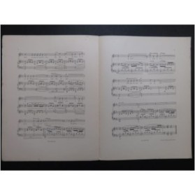 VIDAL Paul Cymbeline Chant Piano 1912