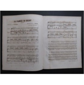 ARNAUD Étienne La Fiancée du Soldat Nanteuil Chant Piano ca1858