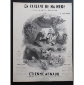 ARNAUD Étienne En parlant de ma mère Nanteuil Chant Piano ca1850