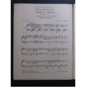 SALABERT Francis Bébé d'Amour Piano ca1920