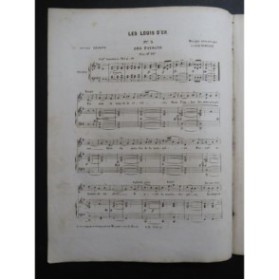 DUPONT Pierre Les Louis d'Or Chant Piano ca1850