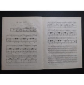ARNAUD Étienne Le Lilas Blanc Chant Piano ca1850