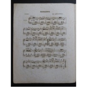 LOWENSTEIN Fr. Marguerite Piano ca1850
