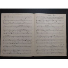 DAGAND Joseph O Bello Vierge Immaculado F. Mistral Manuscrit Chant Piano