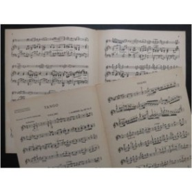 ALBENIZ Isaac Tango Violon Piano 1927