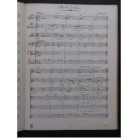 DAGAND Joseph Ronde Turque Manuscrit Orchestre à cordes 1934