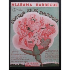 DAVIS Beeny COOTS Fred Alabama Barbecue Chant Piano 1936