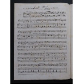 DARCIER L. L'Ami Soleil Nanteuil Chant Piano ca1850