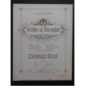 RENÉ Charles Feu Follet Piano 1889