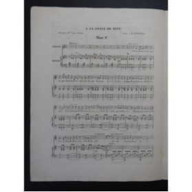 PUGET Loïsa A la grâce de Dieu Chant Piano 1840