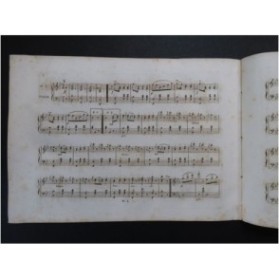 WEBER J. C. Cinq Valses et un Galop Piano ca1840