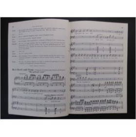 SULLIVAN Arthur H. M. S. Pinafore Opéra Chant Piano