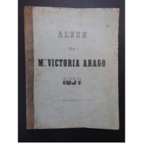 ARAGO Victoria Album Chant Piano 1851