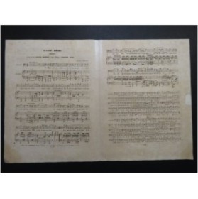 VOGEL Adolphe L'Ange déchu Nanteuil Chant Piano 1830