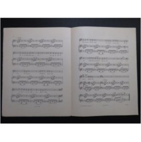FRANCK César Roses et Papillons Chant Piano 1893