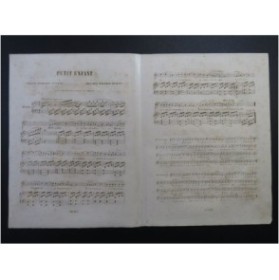 QUIDANT Alfred Petit Enfant Chant Piano ca1840