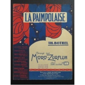 FEAUTRIER E. La Paimpolaise de Th. Botrel Piano 1929