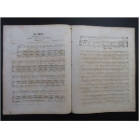 NADAUD Gustave Les Dieux Chant Piano ca1850