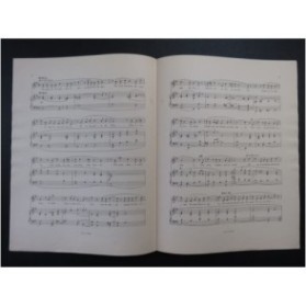 HAHN Reynaldo La Carmélite No 8 Chant Piano 1902