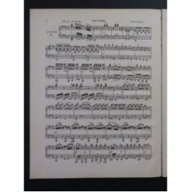 DIABELLI Anton Sonate No 4 op 33 Piano 4 mains XIXe