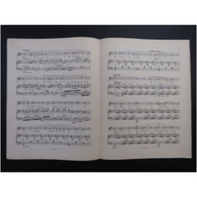 BÜSSER Henri La Colombe Chant Piano 1908