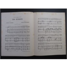 HIRSCHMANN Henri Les Oiseaux Chant Piano 1895