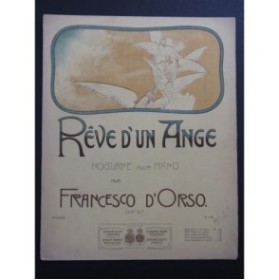 D'ORSO Francesco Rêve d'un Ange Piano ca1890