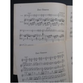 Die Zigeunergeige 17 pièces Piano Violon 1950