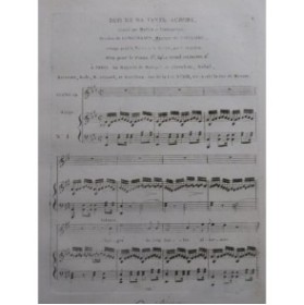 BOIELDIEU Adrien Ma Tante Aurore No 1 Duo Chant Piano ou Harpe ca1820