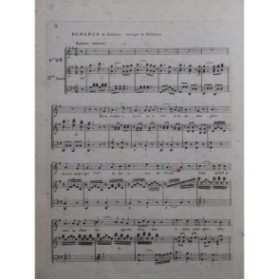 DALAYRAC Nicolas Romance de Gulnare Chant Piano ca1810