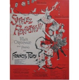POPY Francis Sifflez Pierrettes !!! Piano 1902