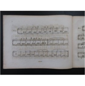 STRAUSS Johann Danser c'est vivre Piano 1853