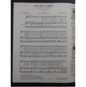 SZULC Joseph Barnabé Chant Piano 1929