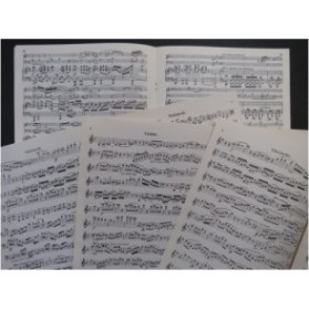 ZEMLINSKY Alexander Trio op 3 Piano Clarinette ou Violon Violoncelle