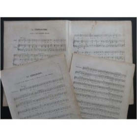 DEVOS Jeanne La Léopoldienne Chant Piano 1861