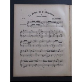 DUVERNOY Henry La Danse de l'Odalisque Piano ca1890