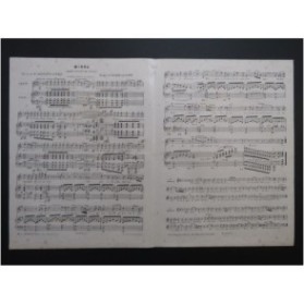 QUIDANT Alfred Minna Chant Piano ca1850