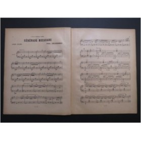 CRESSONNOIS Paul Sérénade Mozarabe Piano ca1890