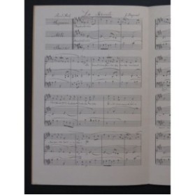 DAGAND Joseph La Ronde Manuscrit Chant 1932