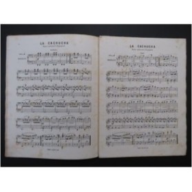 Airs Populaires Chant Nationaux Piano 4 mains ca1870